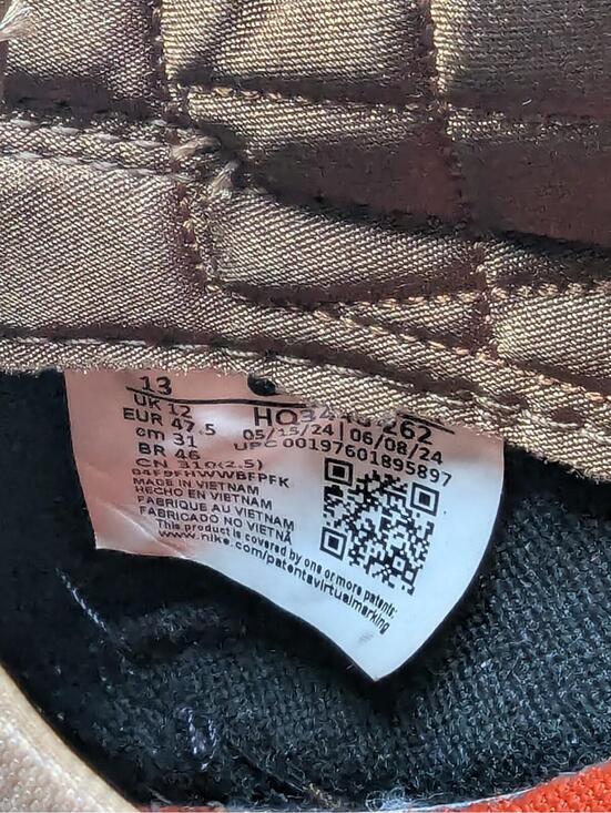 Nike Dunk Low Light British Brown Crimson Corduroy HQ3448-262 Mens Size 13 main image 10